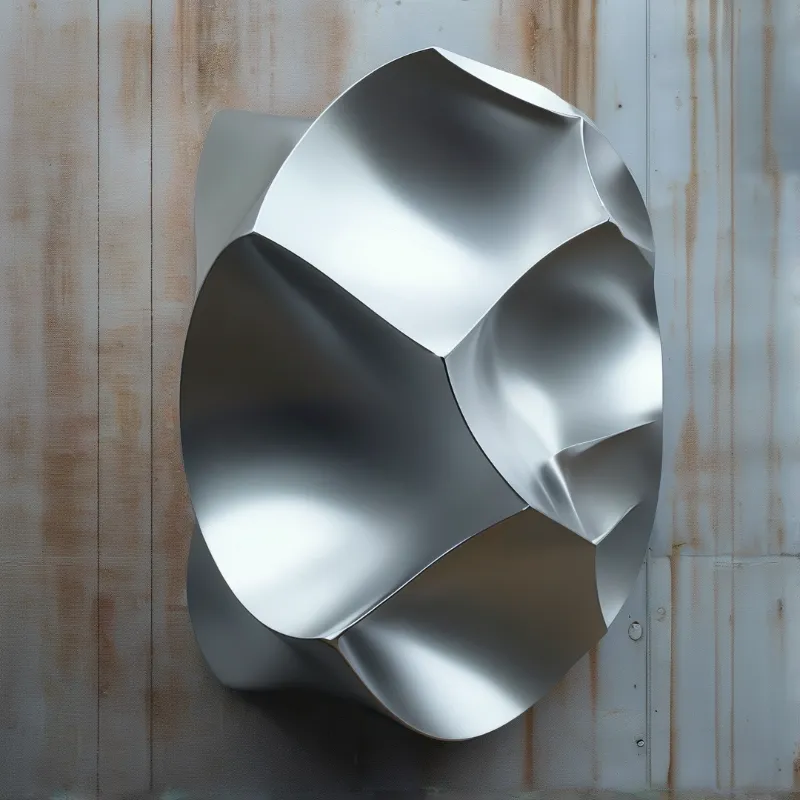 Metallic Wall Sculpture