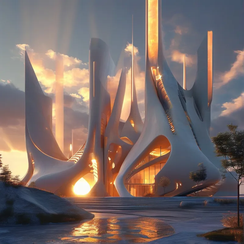 Futuristic Organic Architecture