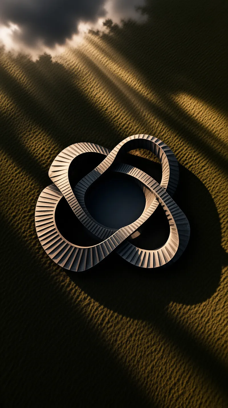 Surreal Infinity Sculpture