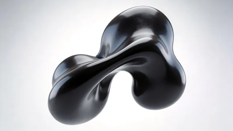 Minimalist Fluid Blob