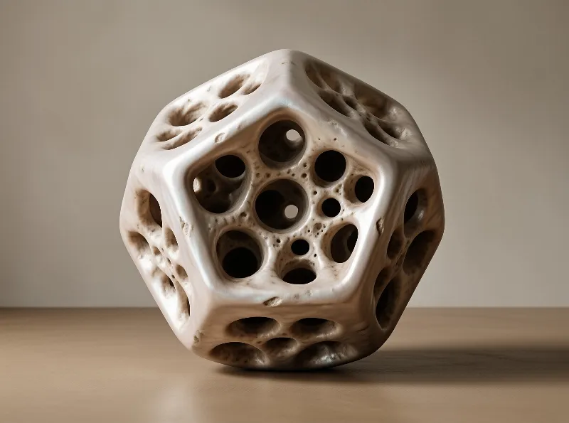 Porous Bone-Like Cube