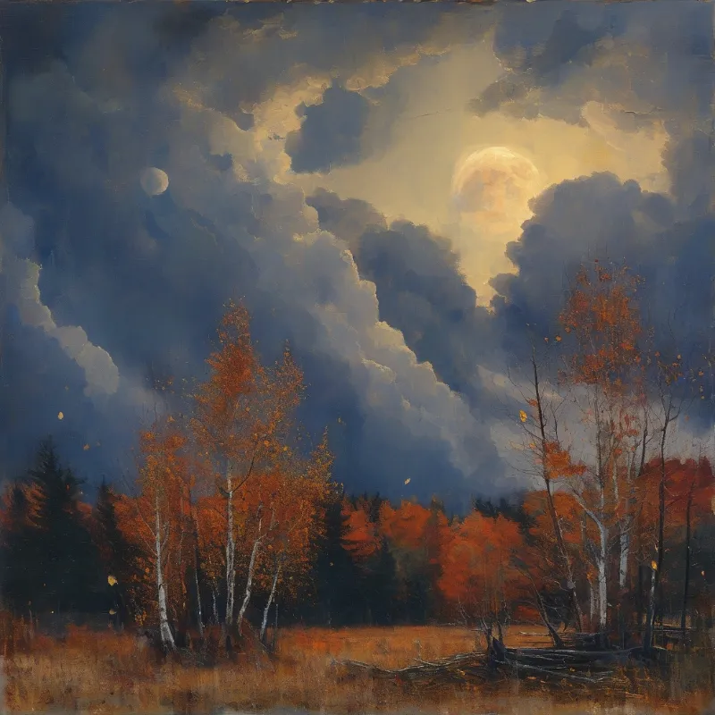 Dramatic Autumn Landscape