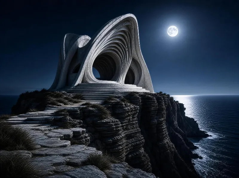Cliffside Architectural Dream