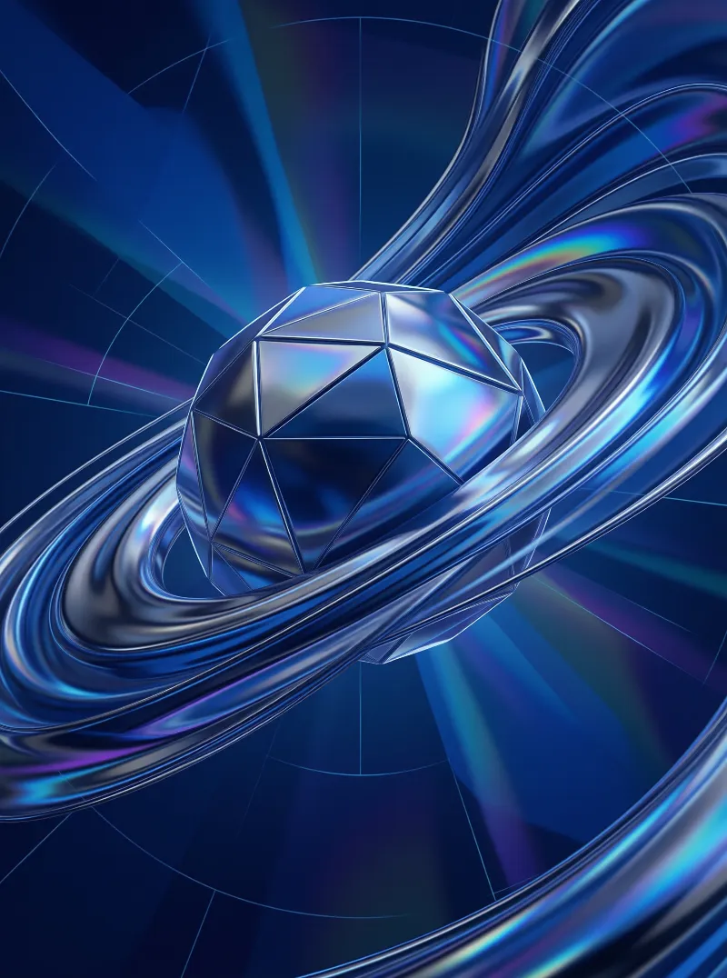 Futuristic Geometric Art