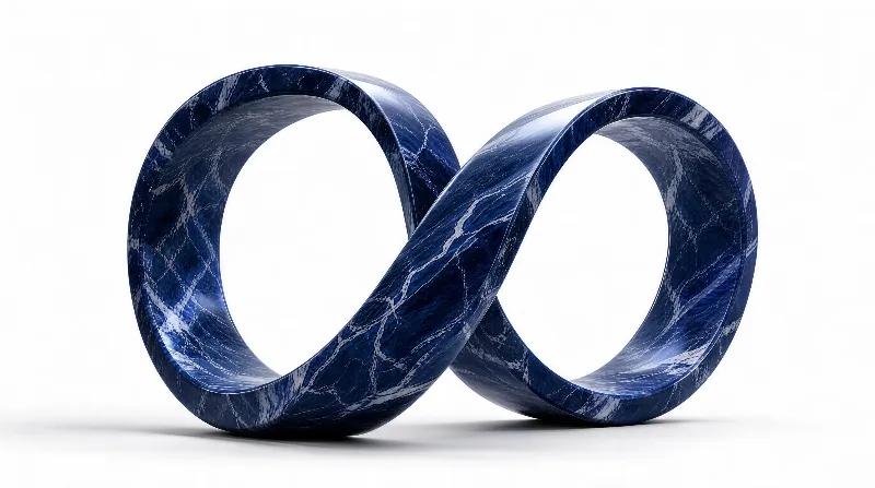 Blue Marble Infinity Symbol