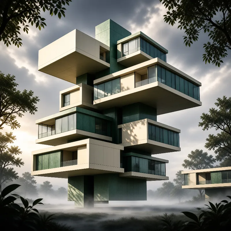 Modern Modular Building