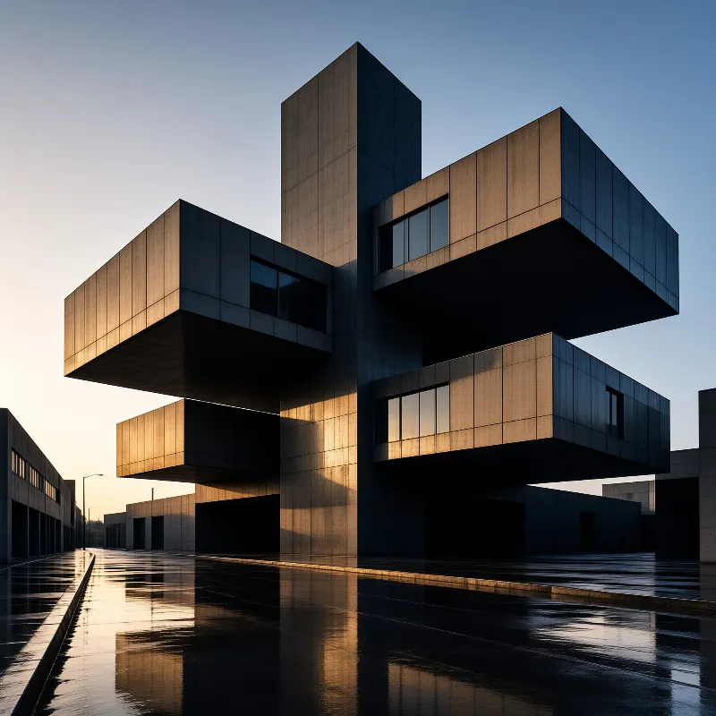 Modern Brutalist Architecture