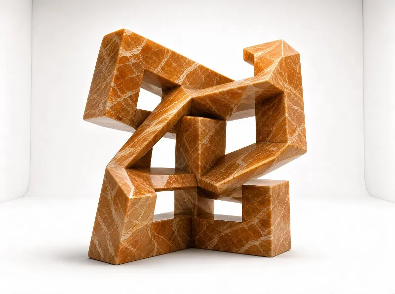 Abstract Marble Sculpture
