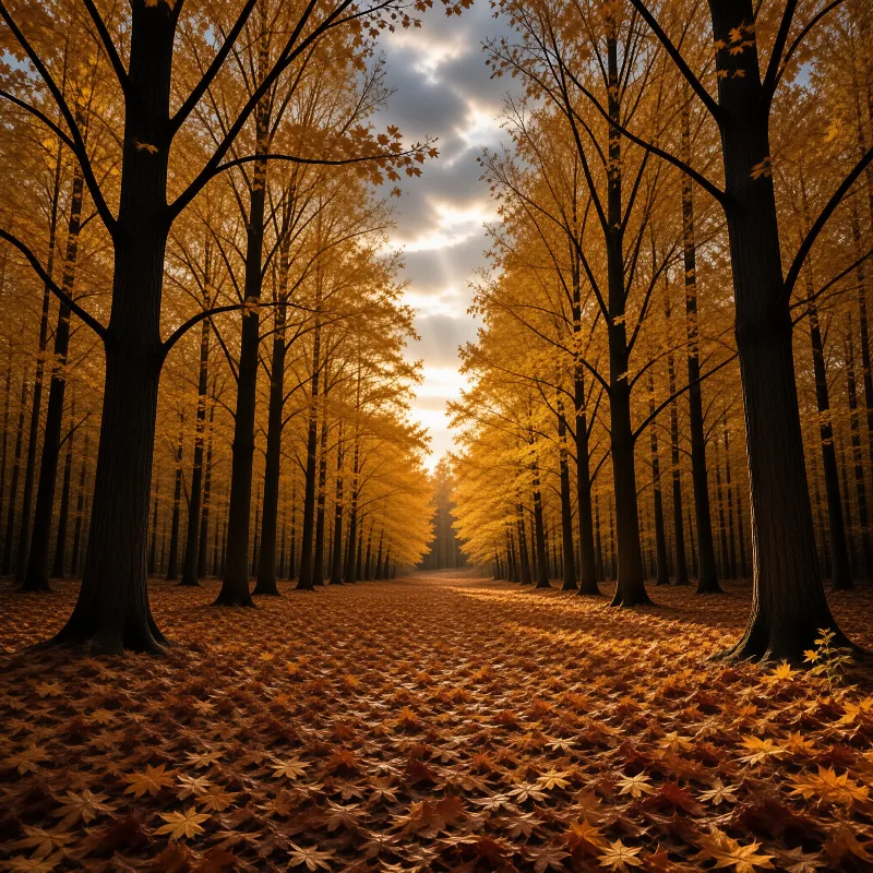 Autumn Forest Path