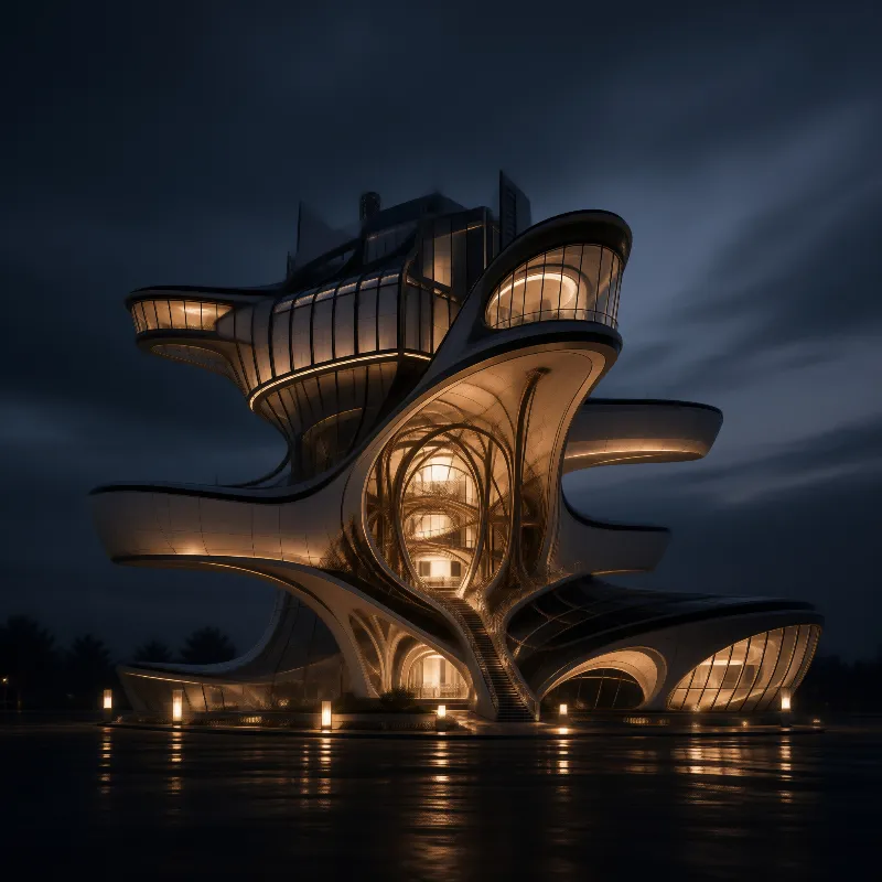 Futuristic Organic Architecture