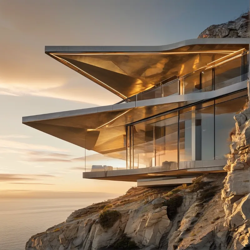 Cliffside Modern Villa