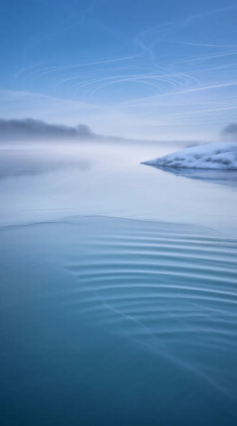Calm Winter Lake