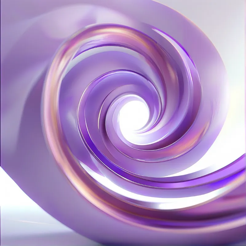 Abstract Purple Spiral