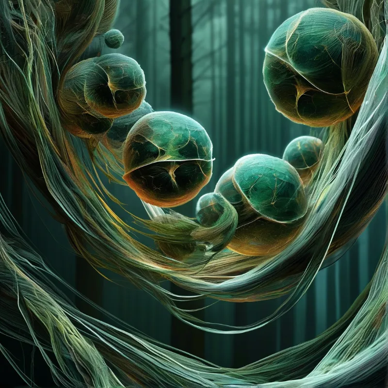 Surreal Organic Spheres