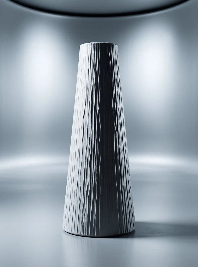 Tall Textured Vase