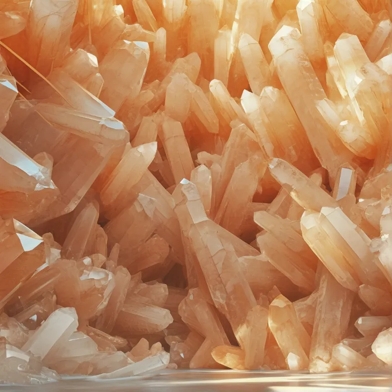 Orange Crystal Cluster