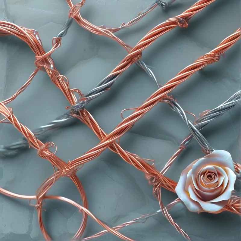 Wire Art with Rose