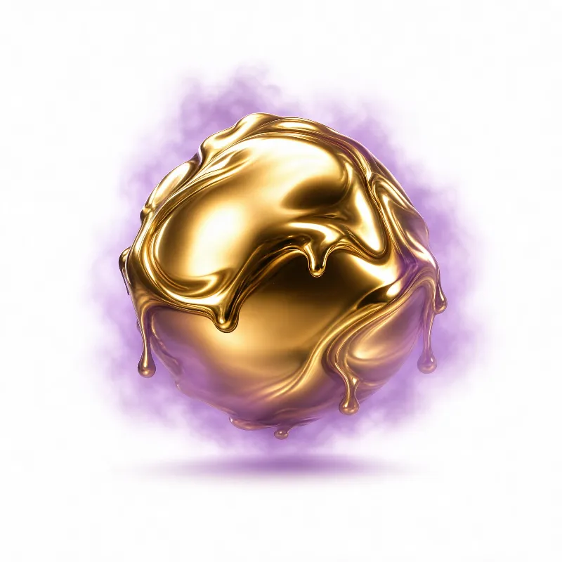 Golden Melting Sphere