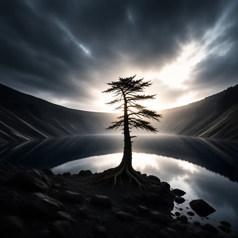 Lone Pine at Crater Lake