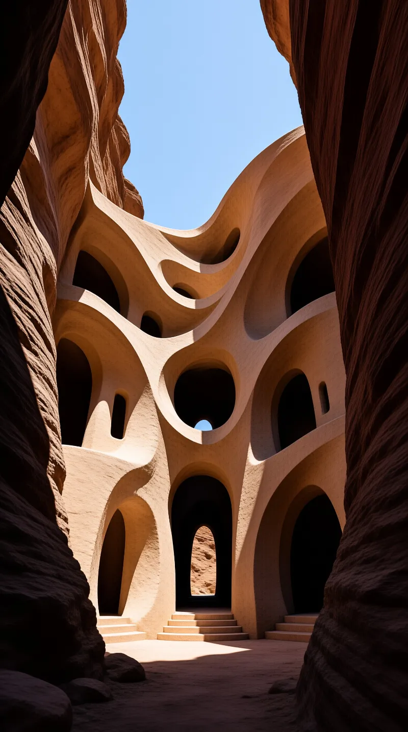 Organic Canyon Architecture