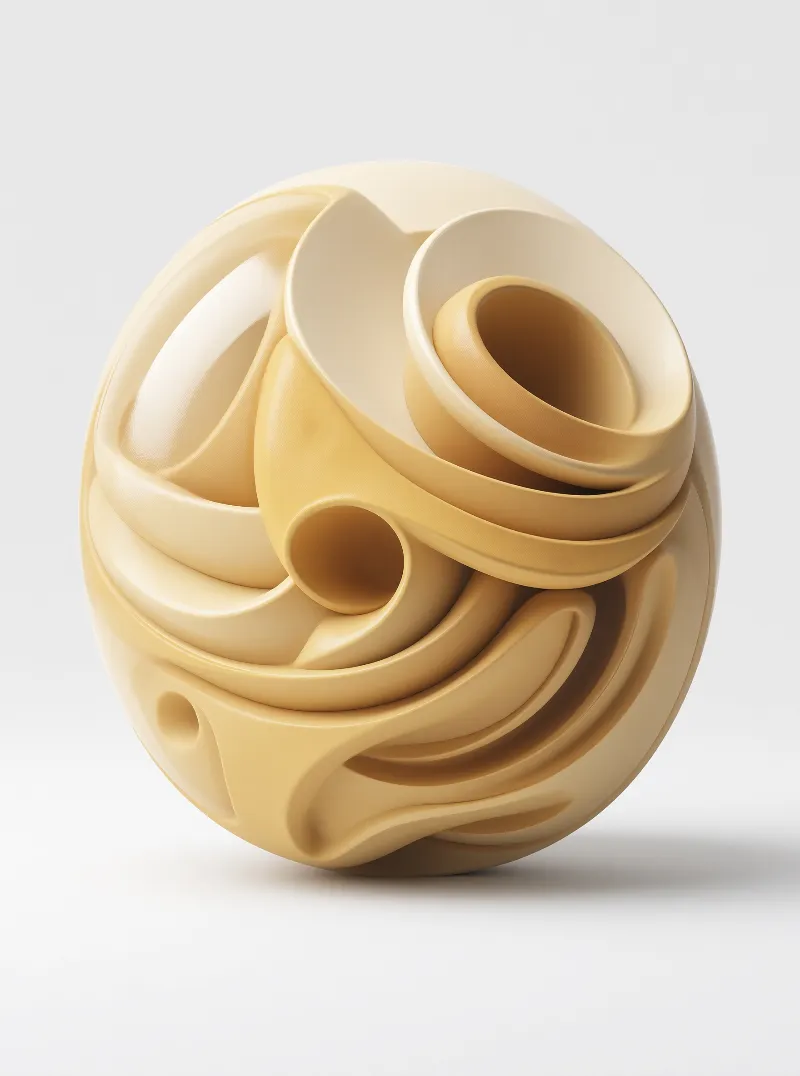 Abstract Spherical Sculpture