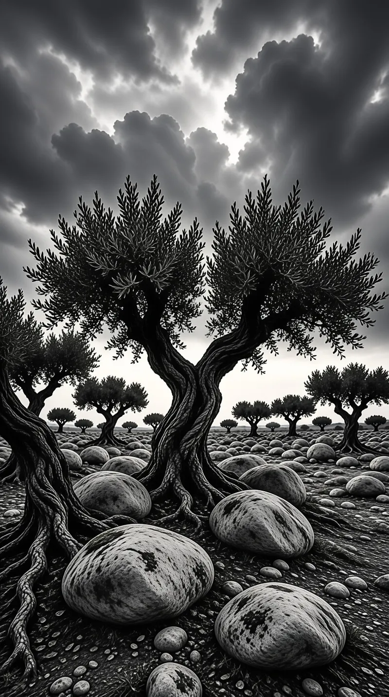 Twisted Trees and Stones