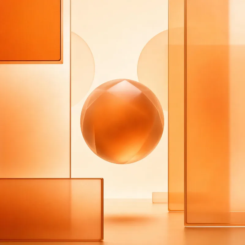 Abstract Orange Geometry