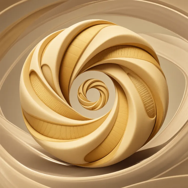 Abstract Golden Spiral