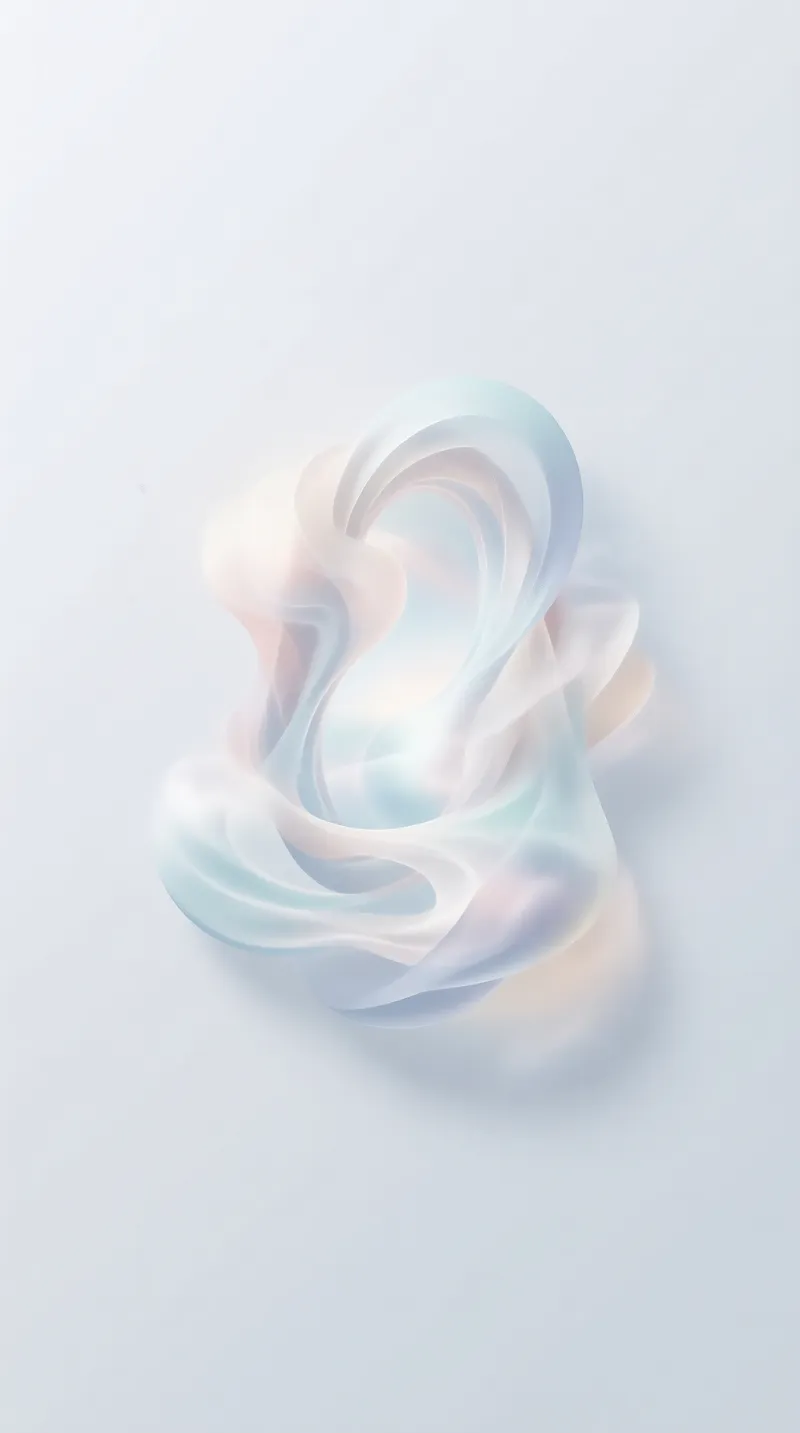 Iridescent Ribbon — Soft Study
