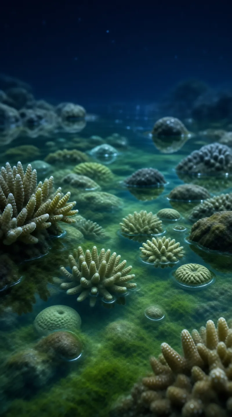 Underwater Coral Landscape