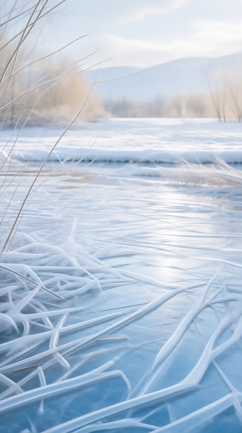 Frozen Winter Landscape