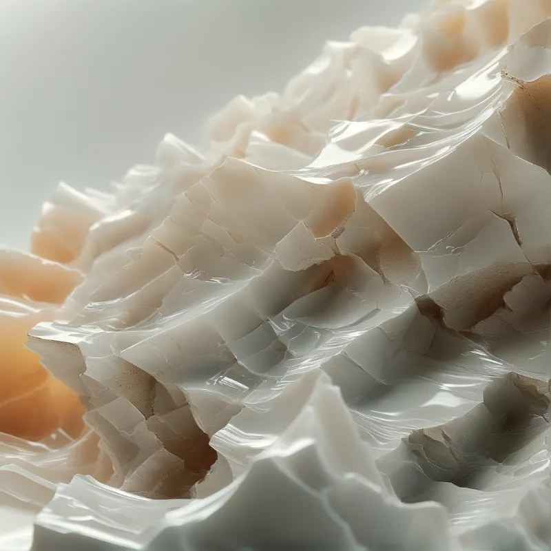 Crumpled White Paper Texture