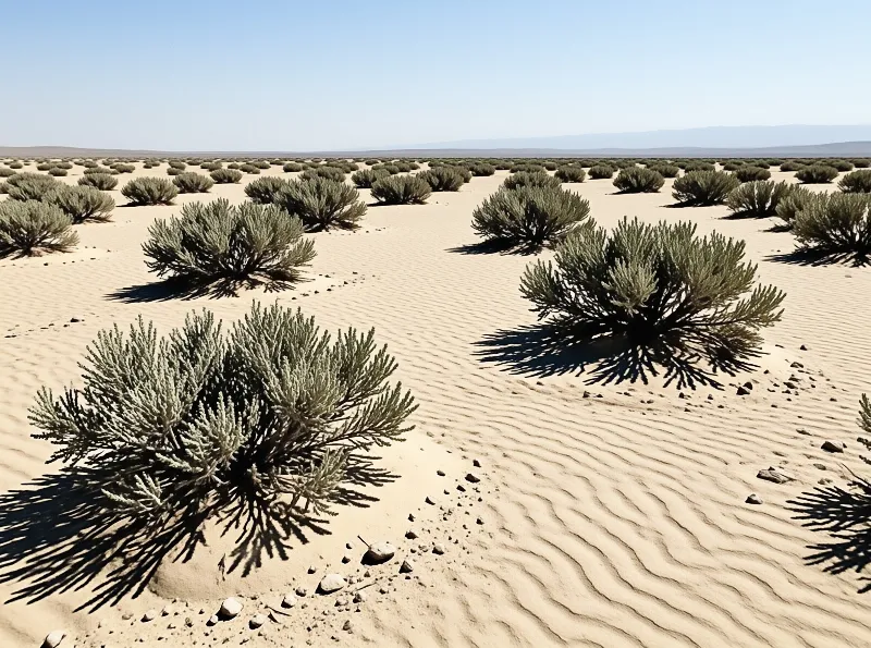 Desert Bush Landscape