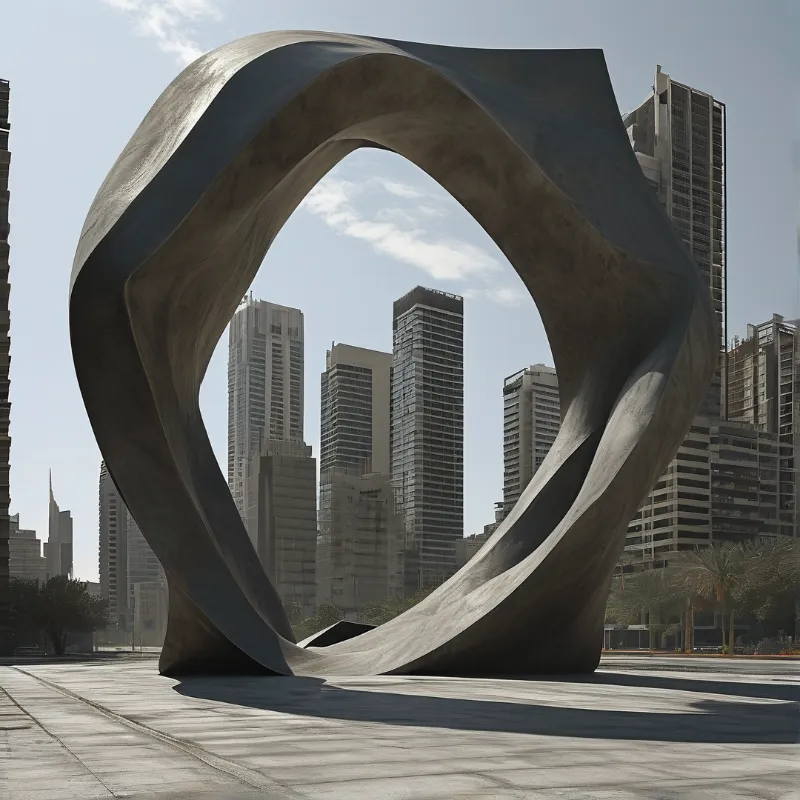 Abstract Urban Monument