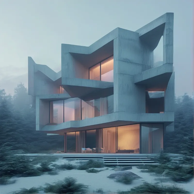 Modern Mountain House