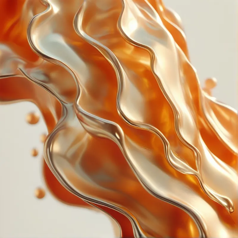 Liquid Gold Wave — Flow Study