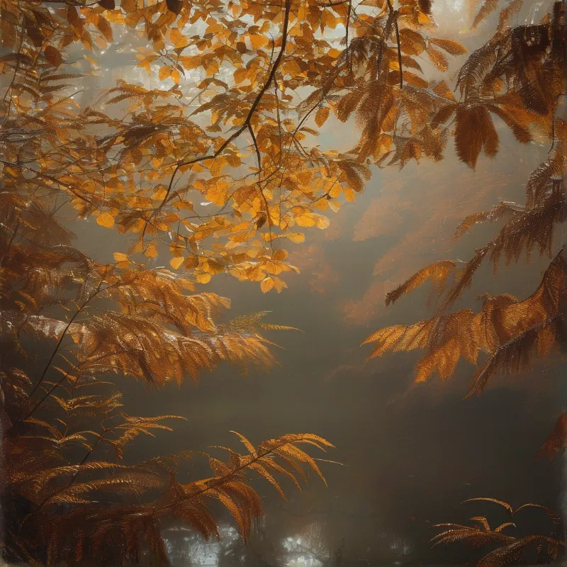 Golden Autumn Foliage