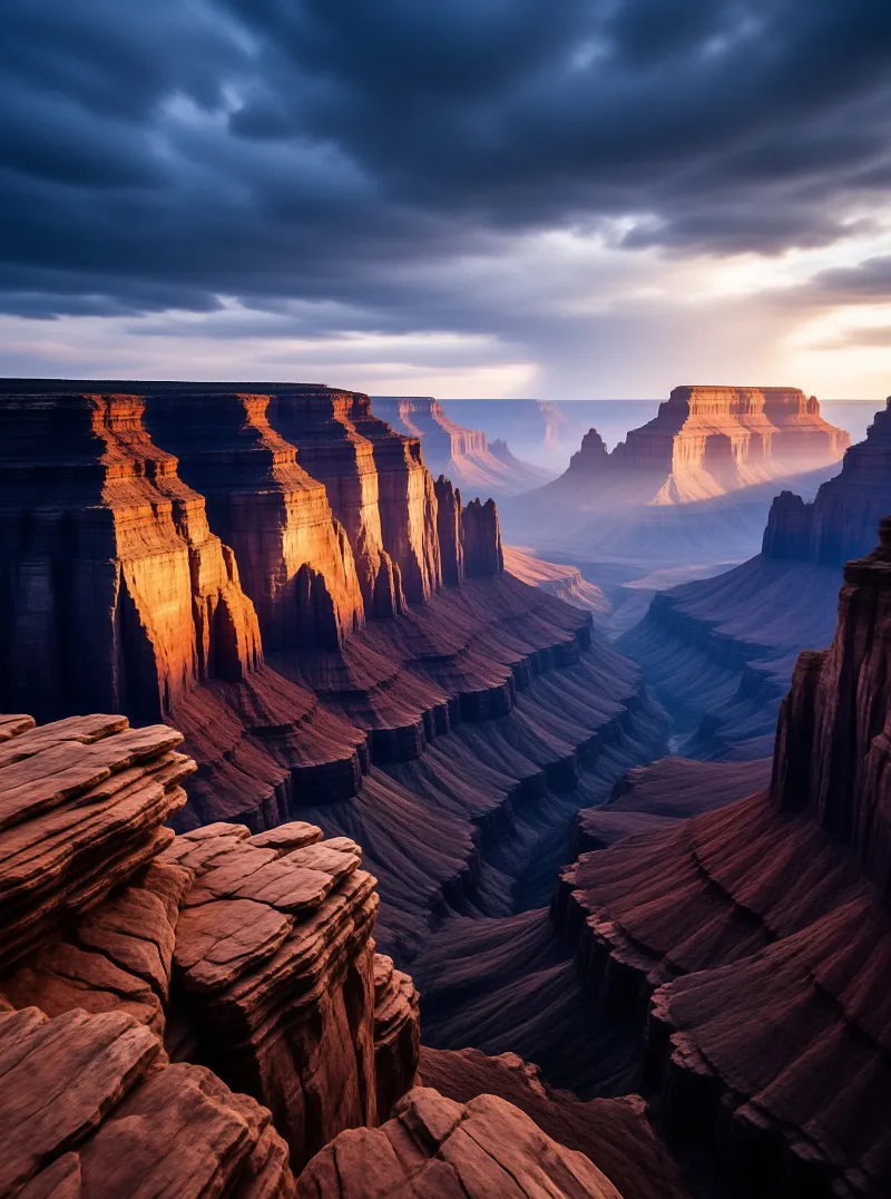 Majestic Canyon at Dawn