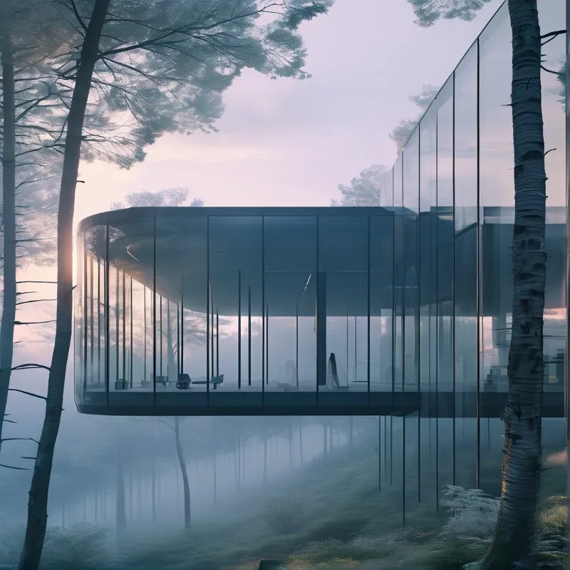 Glass Forest Pavilion