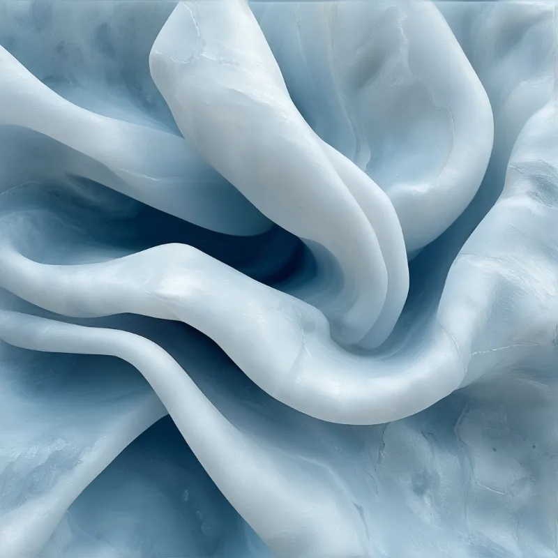Abstract Blue Flow