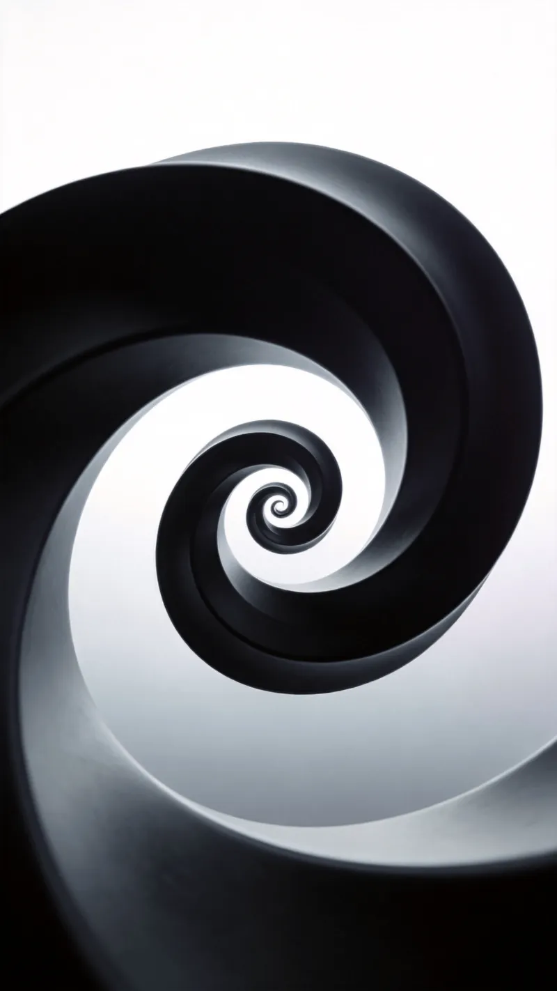 Dark, Minimalist Helix
