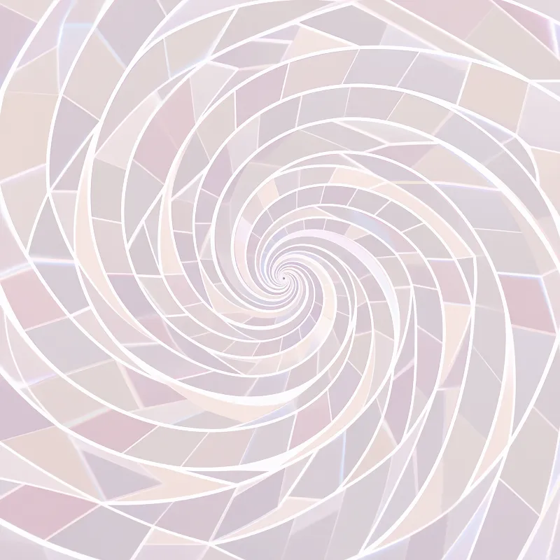 Spiral Geometric Pattern