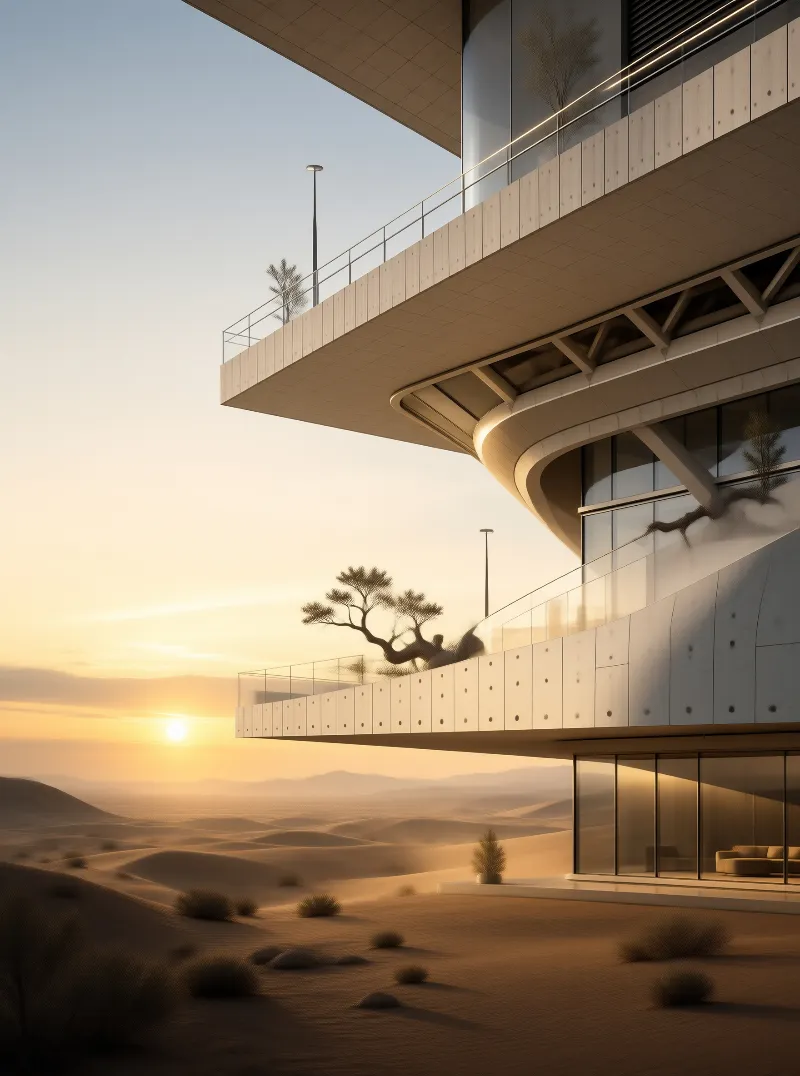 Futuristic Desert Residence