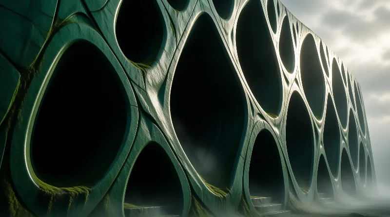 Futuristic Organic Structure