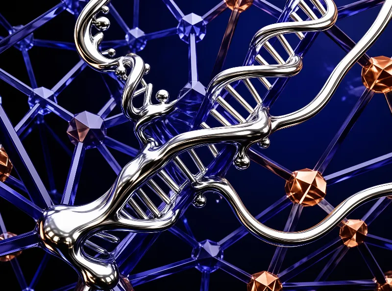Metallic DNA Helix