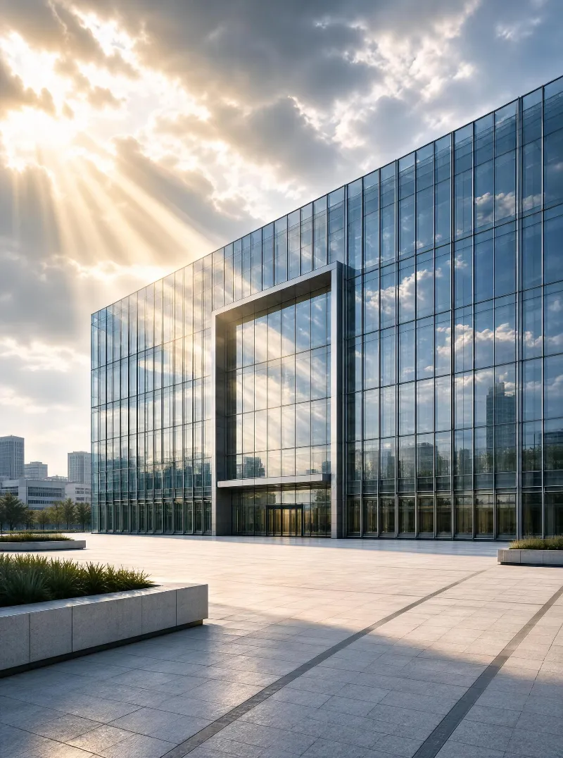 Sunlit Modern Architecture