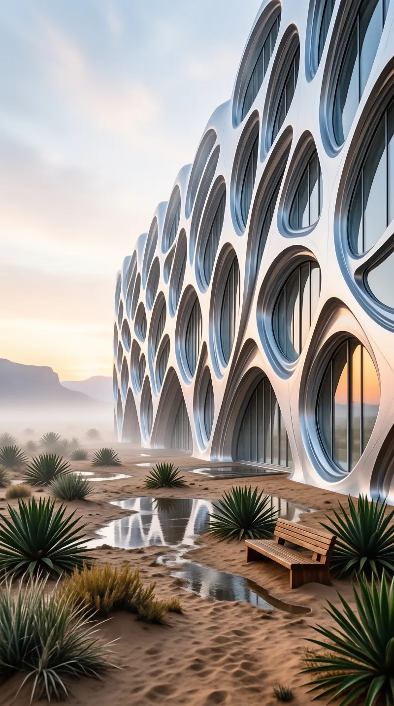 Futuristic Desert Architecture