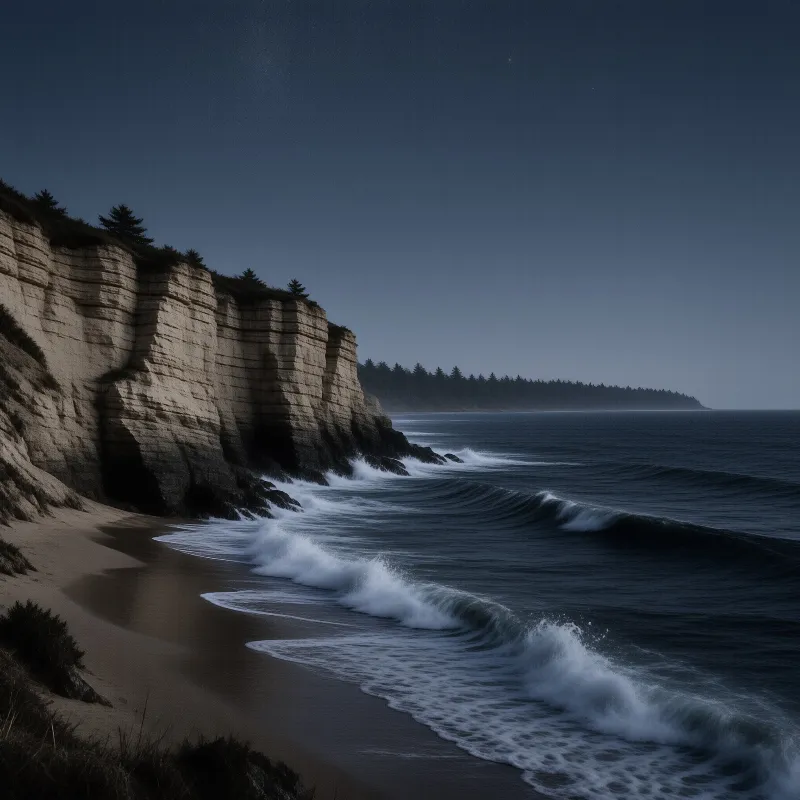 Dramatic Coastal Cliffs