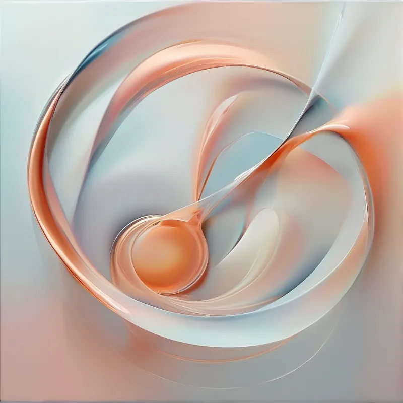 Pastel Fluid Abstraction