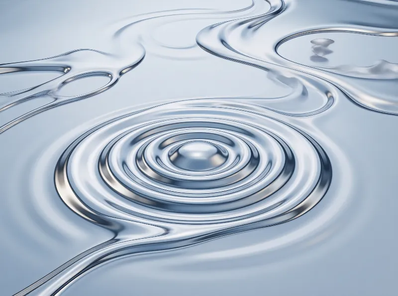 Rippling Liquid Surface